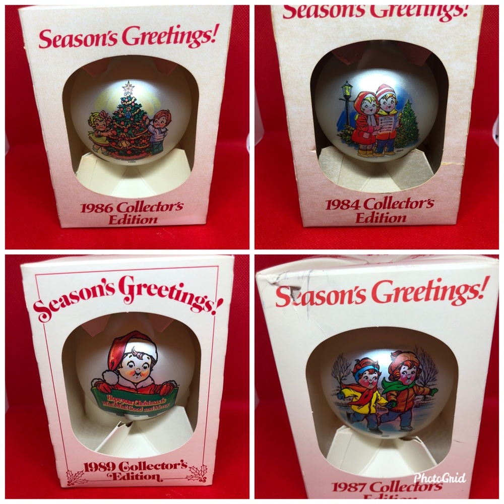 Vintage CAMPBELLS Christmas 🎄 Ornaments